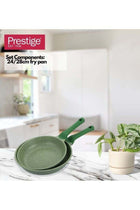 Essentials Granite Non Stick Set Combo | 24cm + 28CM Fry Pan Set |