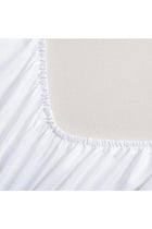 3-Piece Microfibre Fitted Sheet Set, Striped Pattern, White, Twin 120x200