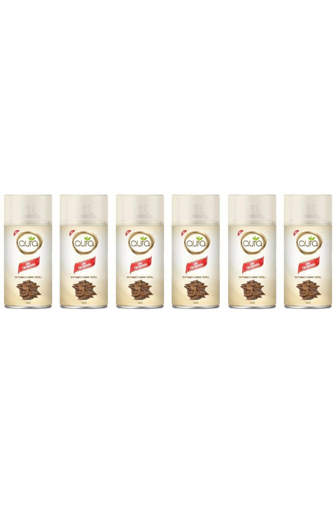 Marketplace Auto Spray Air Freshner - Oud Aroma - 250 Ml - Set of 06