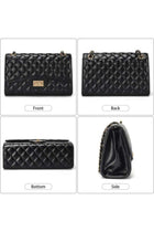 Women Tote Bags Cross Bags Crossbody Shoulder Sling Handbag Satchel Purse, Ladies Quilted Leather Chain Clutch