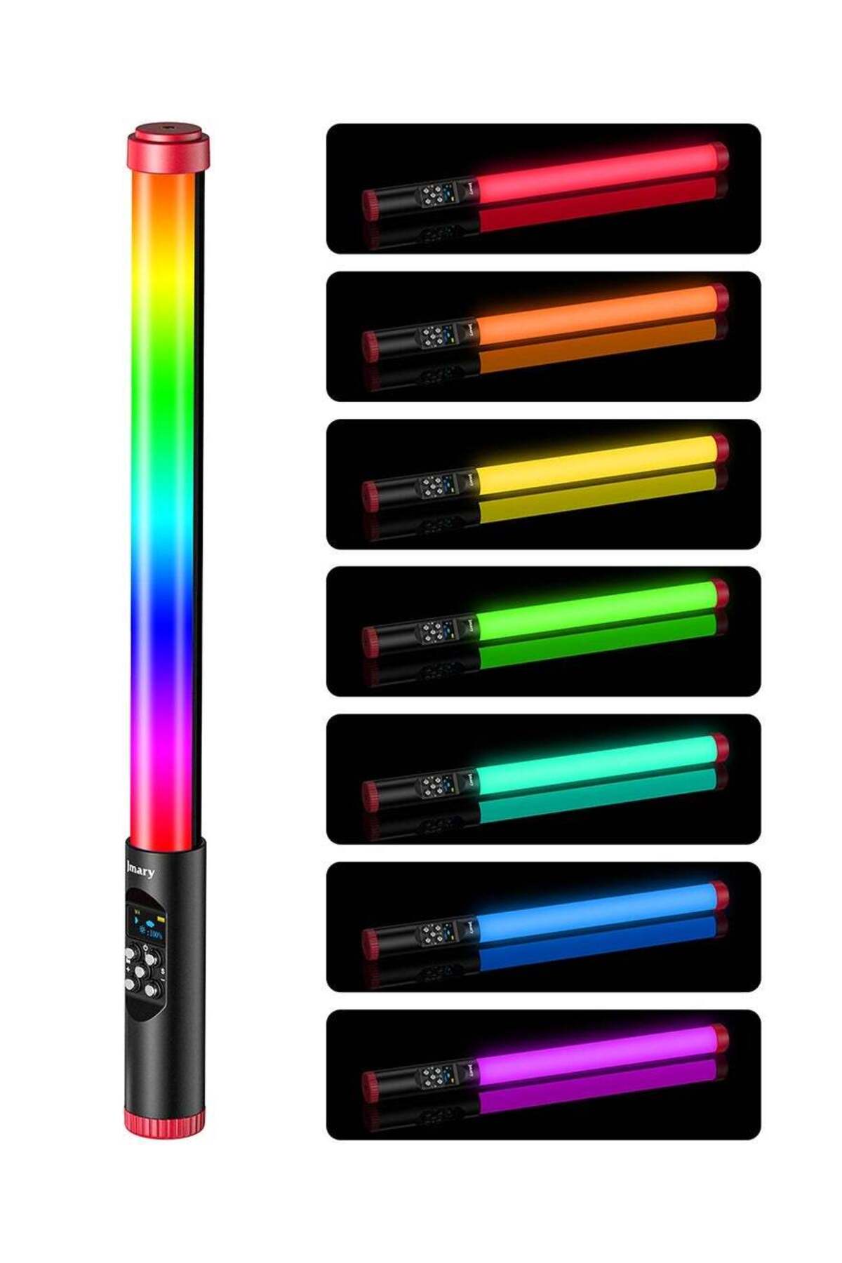 FM 128 RGB RGB Led Light Waterproof Lighting Bar With OLED Display Indicator