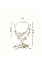 Makeup mirror, desktop large mirror, household rotating vanity mirror