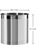 Prep, Jumbo Stainless Steel Utensil Holder, 7 inch, 7211