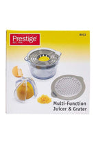 Multi Function Juicer & Grater Clear/Silver