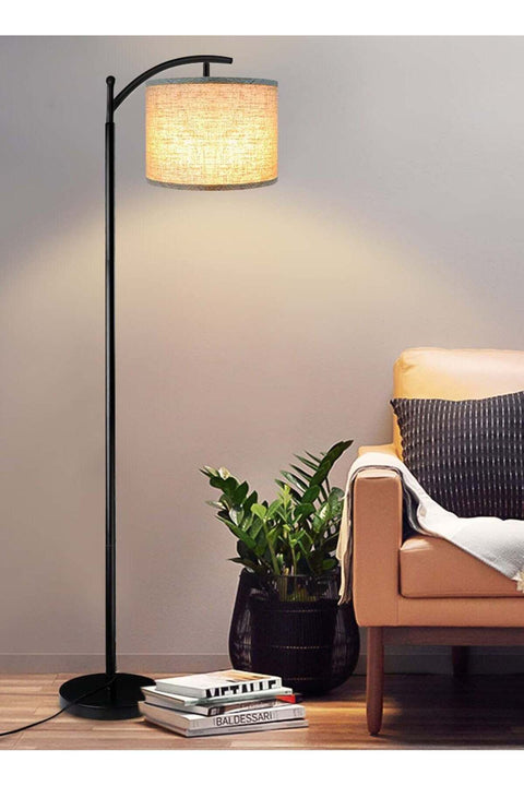 Floor Lamp for Living Room with 3 Color Temperatures LED Bulb Standing Lamp Tall Industrial