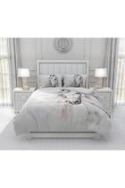 3D Duvet Cover Sets, Animal Horse Printed Bedding Set with Duvet Covers and 2 Pillowcases 50 x 75 cm