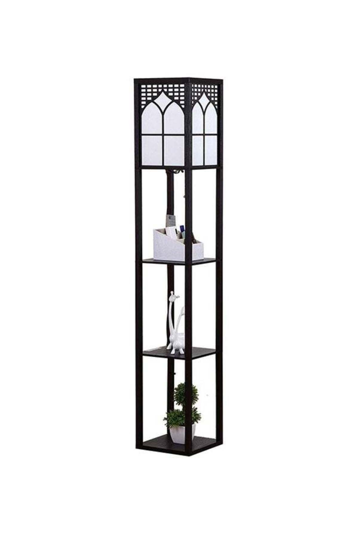 Nordic Modern Bedroom linen cover Standing Floor vertical lamp With 9W bulb and USB 3.2