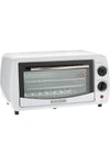 Black+Decker 800W 9L Toaster Oven, 90-230 ° Temp Setting Double Grill