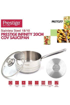 Infinity 20Cm Cov Saucepan Shiny, Matt