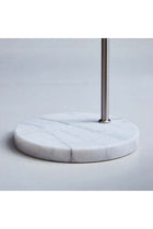 Stylish And Durable Modern Designed Omega Arc Floor Lamp 40 W Chrome 210cm
