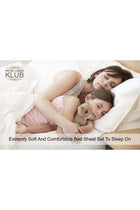 3-Piece Deyarco Single Bed Sheet 350TC 100% Long Staple Sateen Luxury Quality Cotton White 180x280cm