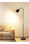 Modern 135cm Floor Lamp, Adjustable Neck, 12W Smart LED with App & Remote, Dimmable Reading Light, UK Plug for Living Room & Bedroom