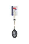Slotted Spoon With Nylon Head Silver/Black
