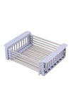 Over Sink Dish Drying Rack Silver/Grey
