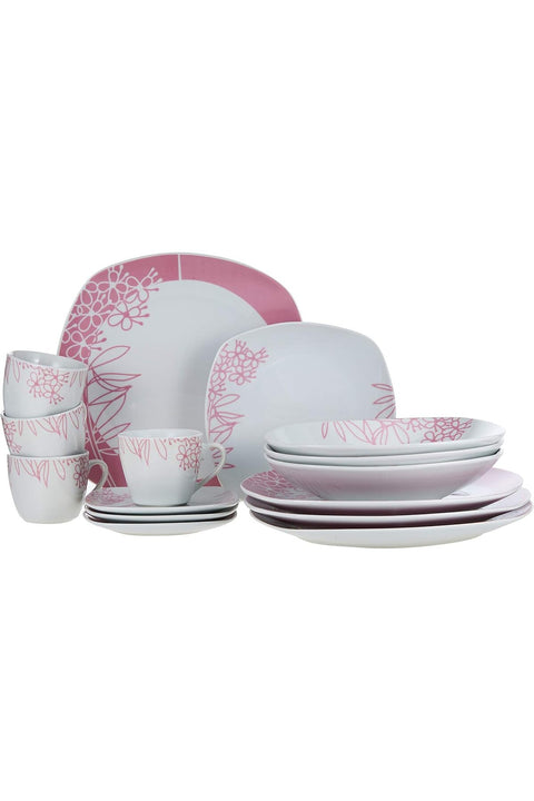 Dinner Set 20Pc Square Qrd1688