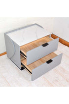 Modern Bedside Table Luxury Nightstands Multifunction Nightstand For Bedroom