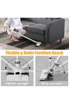 Stick Vacuum Cleaner, 2 in 1 Mopping Wet Dry 5M Corded Vacuum and Mop Combo with Powerful 800W 24Kpa Suction Lightweight Quiet Handheld Vacuum for Hardwood, Tile, Marble and Carpet Cleaning