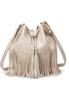 Leather Bucket Bags for Women Crossbody Purses Ladies Shoulder Handbags