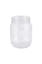 Round Jar 1000ml Yellow/Clear