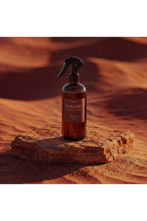 Layaale (500Ml) Rose & Oudwood Room Spray