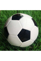 Soccer Ball Size 2,3,4,5 with Pump Needle Classic White Black Thicker PU Tight Weaved Suitable for Youth Boy League Game Trainning Practice or Gift