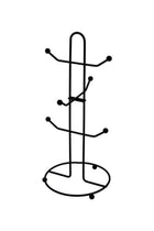 Iron Cup Holder Black 40x18cm