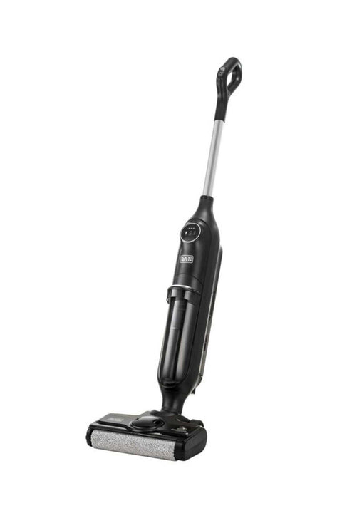 BLACK+DECKER Cordless 2-in-1 Vacuum and Hard Floor Wet Dry Vac Mop with 21.6V Lithium-Ion Battery, LED Display with Indicator Lights, Edge Cleaning with Dual Water Tank
