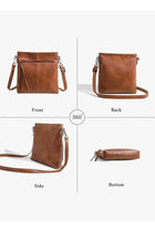 Women’s Retro Large Capacity Shoulder Bag, Ladies PU Handbag Carry Bag for Daily Commuting and Travel