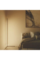 Multi-Color LED Corner Lamp with Remote White Light 20 Watts Metal & ABS Material 55x13.78 Inches