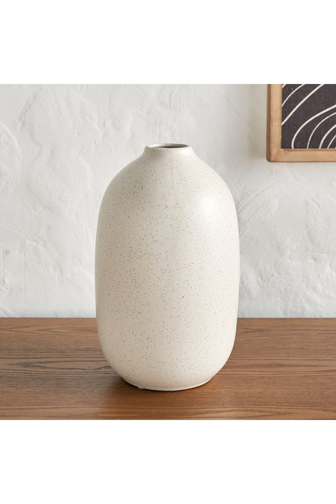 Tordillo Speckled Ceramic Vase - 28 cm