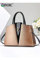 Luxury Crocodile Pattern Leather Shoulder Handbags,Crossbody Bags for Women,Vintage Bag for Women,Top Handle Purse and Handbags with Shoulder Strap
