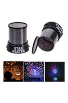 STAR MASTER Decorative LED Projector Night Lamp Purple/Yellow/Black
