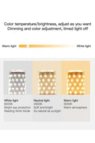 Modern Luxury Straight Pole Atmosphere Standing Floor Lamp Pleated Lampshade LED Three-Tone Lighting