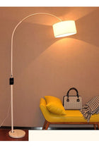 Nordic Simple Atmosphere Eye Protection White Standing Floor Lamp