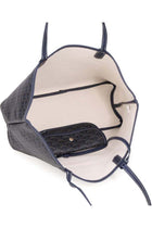 Printed Shopper Tote Grey