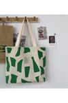 Women's Shoulder Tote Bag Canvas Handbag For Women Large Capacity Bucket Bag Fashionable Travel Messenger