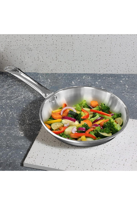 SMART TRIPLY FRYPAN WITH LID 28CM