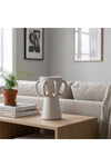 Cerelia Loop Candle Holder 14X14X15.2Cm -White