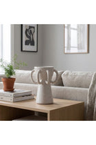 Cerelia Loop Candle Holder 14X14X15.2Cm -White