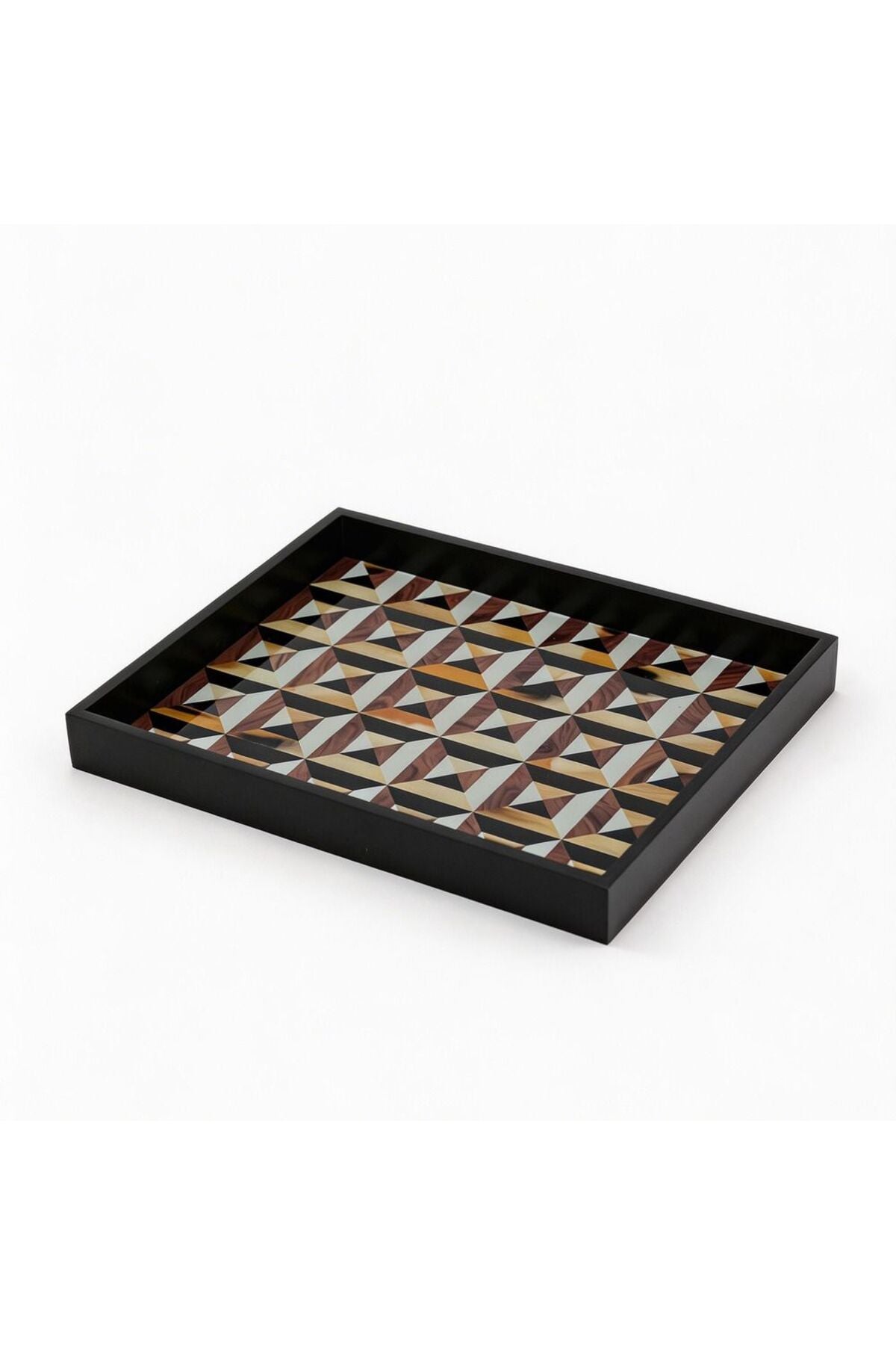 Mirabella Tray 40X32X4 cm -Brown