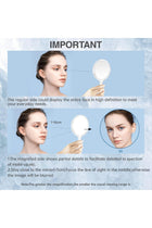 Double-Sided Magnifying Handheld Mirror (1X/3X), Handheld Mirrors with Handle for Makeup and Hairdressers, Small Magnifying Mirror Portable for Travel for Women