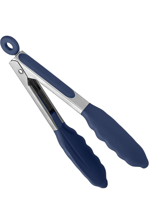 BPA Free Kitchen Tong: 315℃ Heat Resistant 18cm Silicone Cooking Tongue, Small Utensil