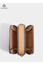 2PCS Luxury Women Handbag Elegant Ladies Bag Shoulder and Crossbody Tote with Golden Chain Double Zipper Chic Design and Matching Mini Purse
