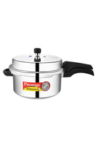 Deluxe Plus Aluminium Pressure Cooker | Induction Safe | Dish Washer Safe 7.5Liters