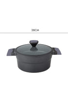 Die-Cast Aluminum Casserole Black 28 Cm RF8599