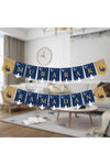 New In Afreen Ramadan Mubarak Bunting Blue 14X21Cm