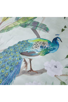 Soiree - Peacock Jungle - 100% Cotton Duvet Cover Set - Double Bed Size in Green
