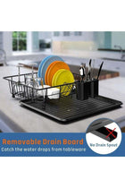 Dish Rack, Dish Drying Stand, Dish Drainer Plate Rack, Dish rake Kitchen Organizer, Dish Drying Rack Countertop Large Antibacterial Kitchen Utensils