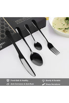 24PCS Stainless Steel Silverware Set, (Service for 6) Mirror Polished Flatware Set Cutlery Tableware Set Stainless Steel Eating Utensils Silverware Eating Utensils Tableware Set for Home Kitchen