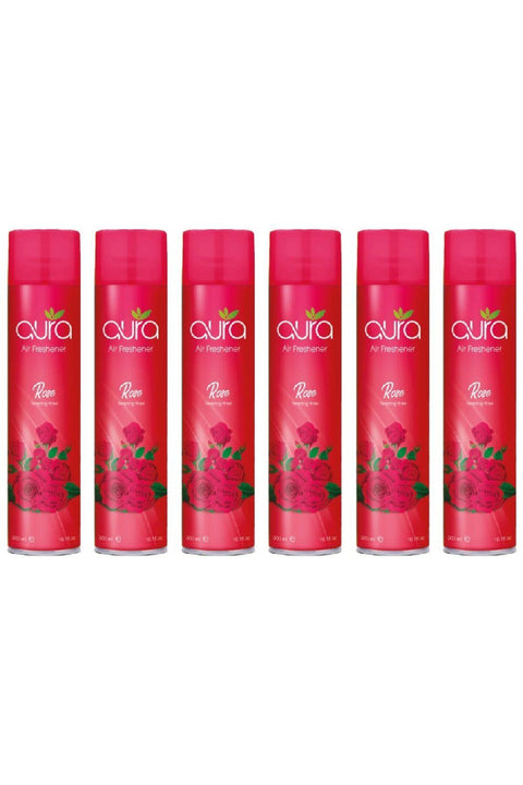 Marketplace Air Freshener Regular - Rose - 300 Ml - Set of 06